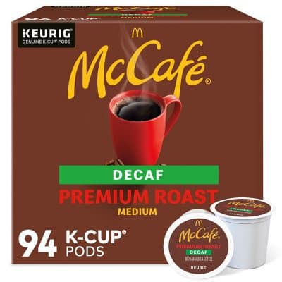 Mccafe Decaf Premium Roast K-Cup Coffee Pods