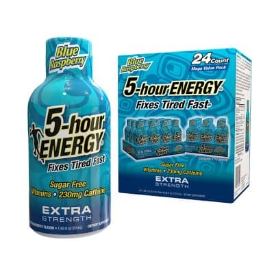 5 Hour Energy Extra Strength Blue Raspberry