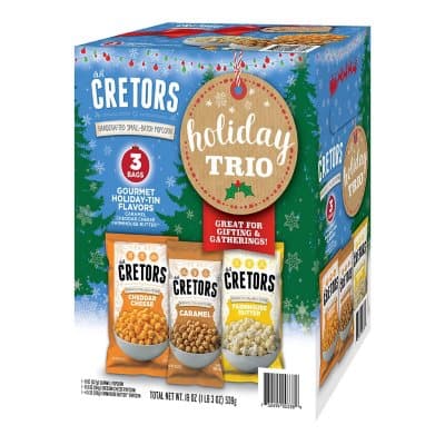 Cretors Holiday Trio Popcorn