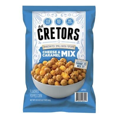 G.H. Cretors Cheese & Caramel Flavored Popcorn Mix