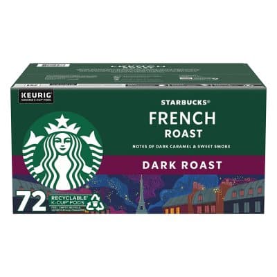 Starbucks K-Cup Coffee Pods, French Roast
