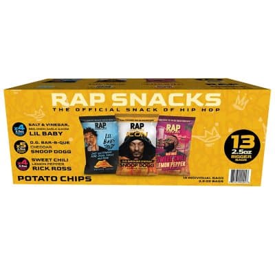 Rap Snacks Gold Variety Pack Chips