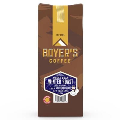 Boyer'S Whole Bean Coffee, Winter Roast