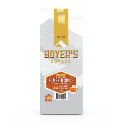 Boyer'S Light Roast Ground Coffee, Pumpkin Spice