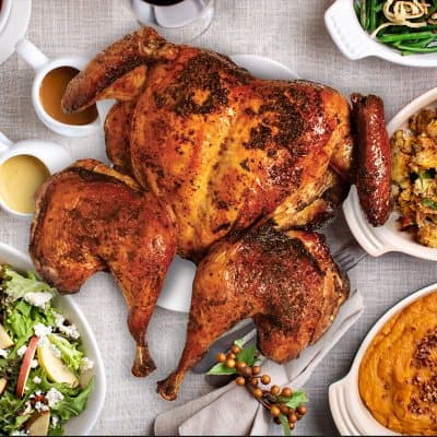 Just Cook Citrus Herb Spatchcock Turkey