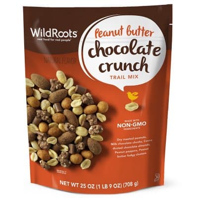 Wild Roots Peanut Butter Chocolate Trail Mix