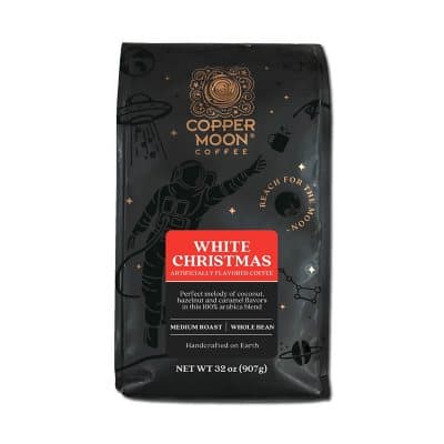 Copper Moon Coffee Whole Bean, White Christmas