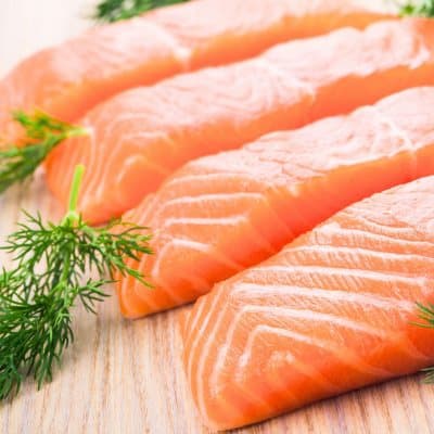 Norwegian Antibiotic-Free Sashimi-Grade Atlantic Salmon, Skinless (., Ea