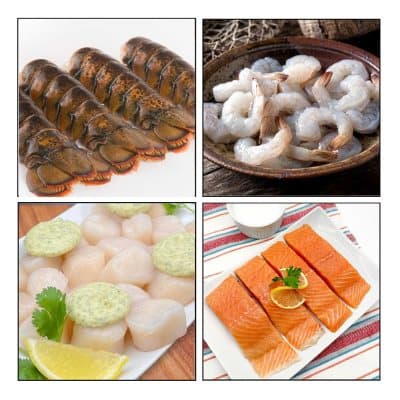 Seafood Sampler Assortment Box