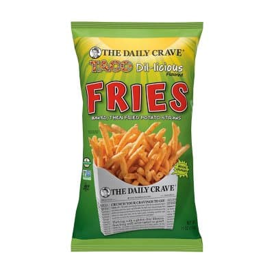 The Daily Crave'S Crunchy Fries, Taco Dil-Licious Flavored