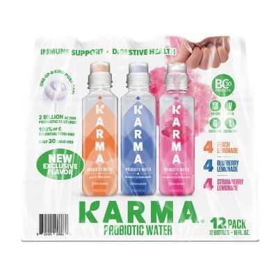 Karma Lemonade Probiotic Water Variety Pack (