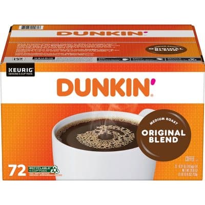 Dunkin' Donuts Medium Roast  K-Cup Coffee Pods, Original Blend