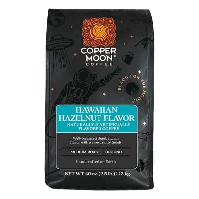 Copper Moon World Coffee, Hawaiian Hazelnut