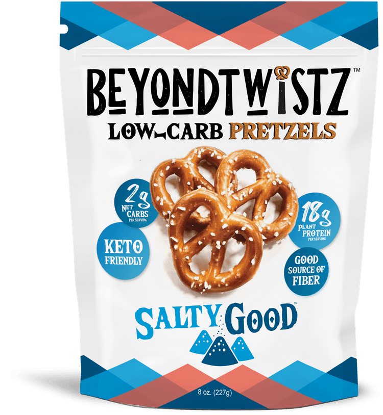 Beyond Twistz Low-Carb Pretzels, Salty Good