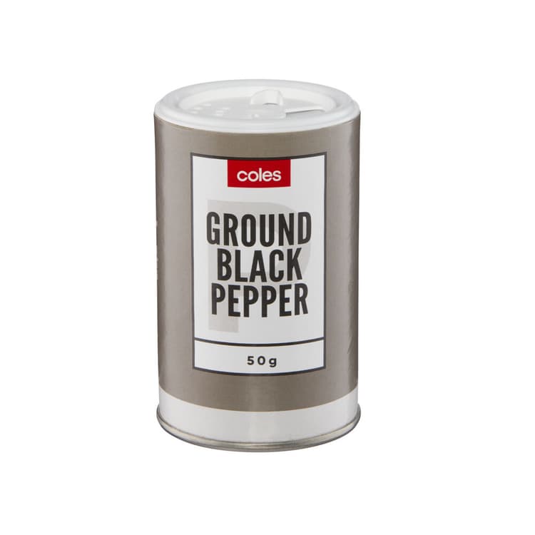 Coles Ground Black Pepper
