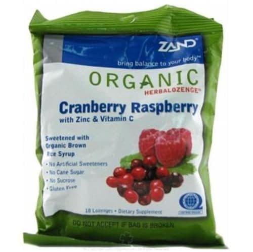Zand Herbalozenge Cranberry/Raspberry Organic