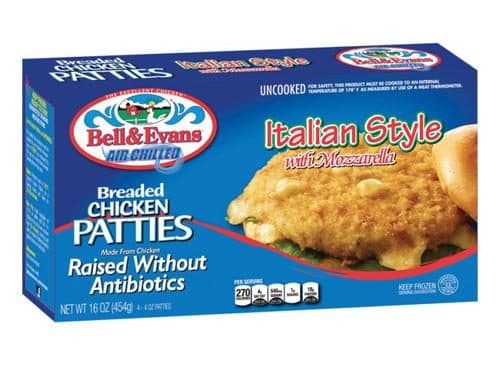 Bell & Evans Breaded Chicken Patties
