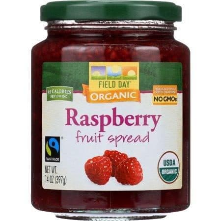 Field Day Fruit Spread, Organic, Raspberry