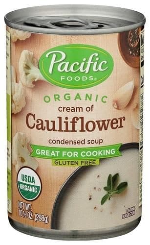 Pacific Foods Condensed Soup, Organic, Cream Of Cauliflower