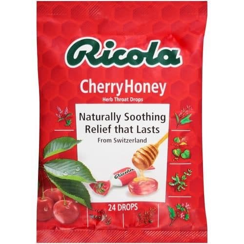 Ricola Lozenge Cherry Honey