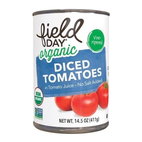 Field Day Tomatoes Organic Diced  No Salt
