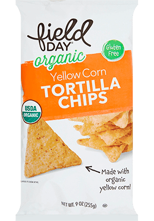 Field Day Organic Yellow Corn Tortilla Chips
