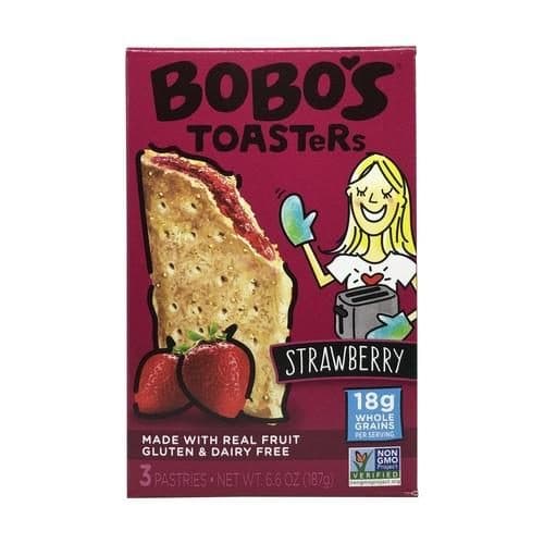 Bobo's Toasters Strawberry Pastries