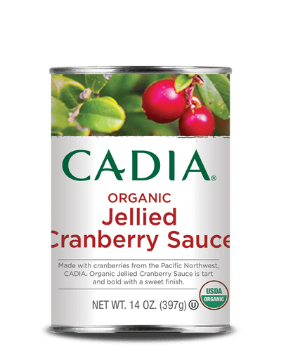 Cadia Organic Jellied Cranberry Sauce