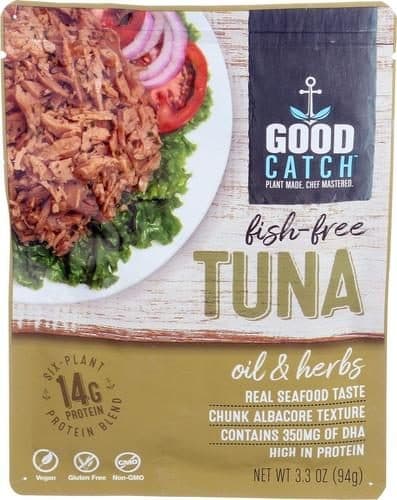 Good Catch Tuna, Plant-Based, Oil & Herbs