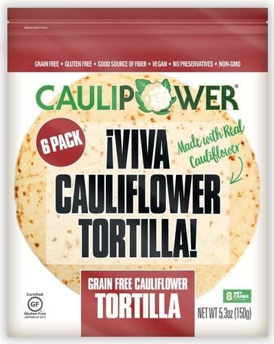 Caulipower Tortilla Grain Free