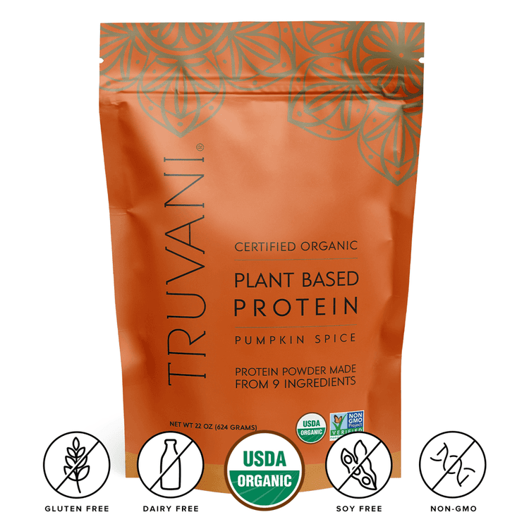 Truvani Plant Based Protein Pumpkin Spice Protein Powder