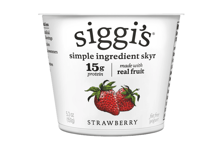 Siggi's Icelandic Skyr Nonfat Yogurt, Strawberry