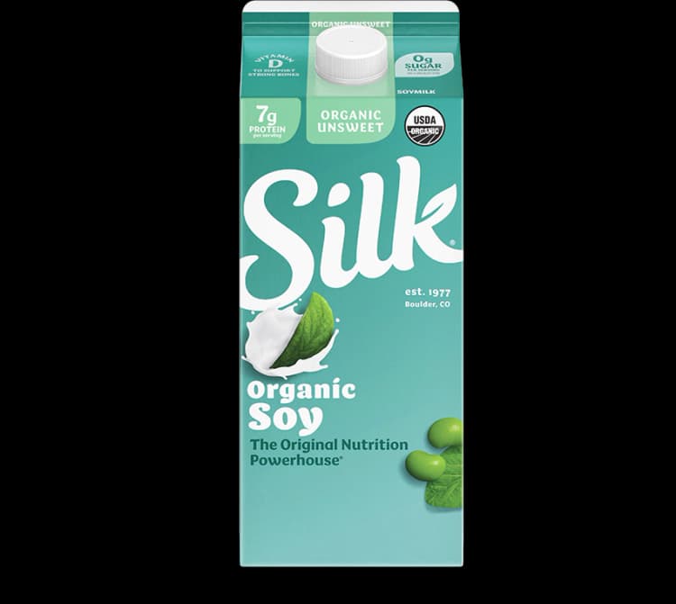 Silk Organic Unsweet Soy Milk