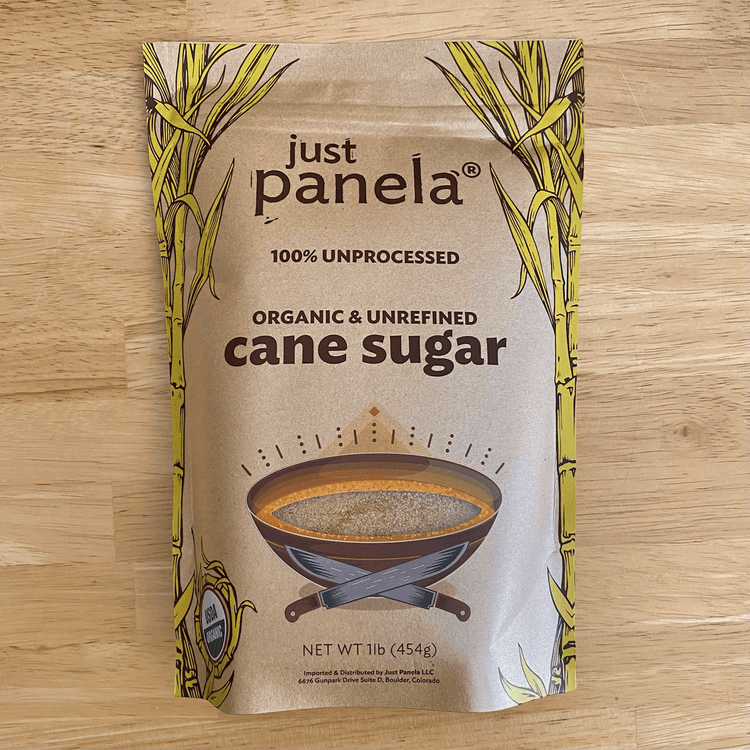 Just Panela 100% Unprocessed Organic & Unrefined Cane Sugar