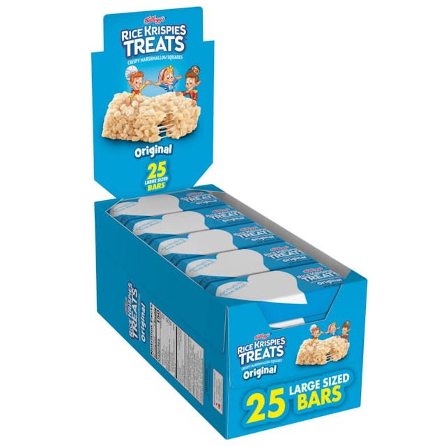 Is it Vegan? Kellogg's Original Crispy Marshmallow Squares Rice Krispies Treats