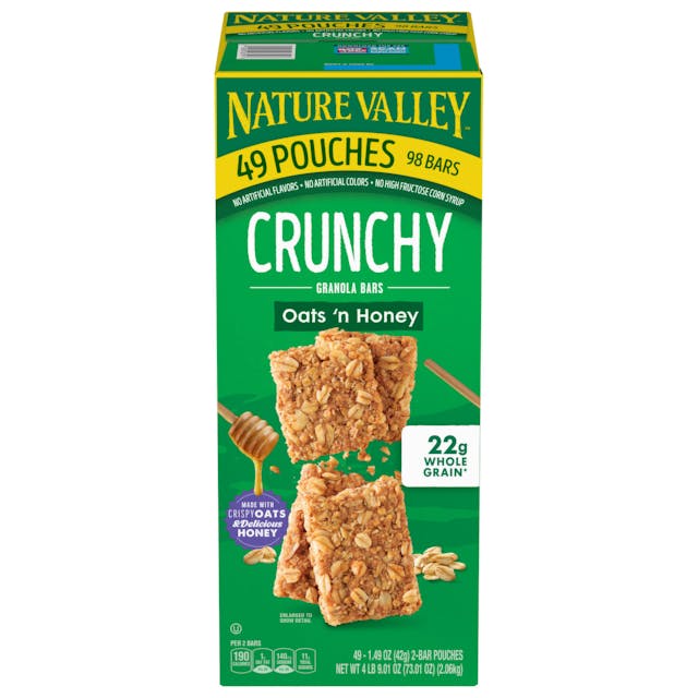 Is it MSG free? Nature Valley Crunchy Oats 'n Honey Granola Bars