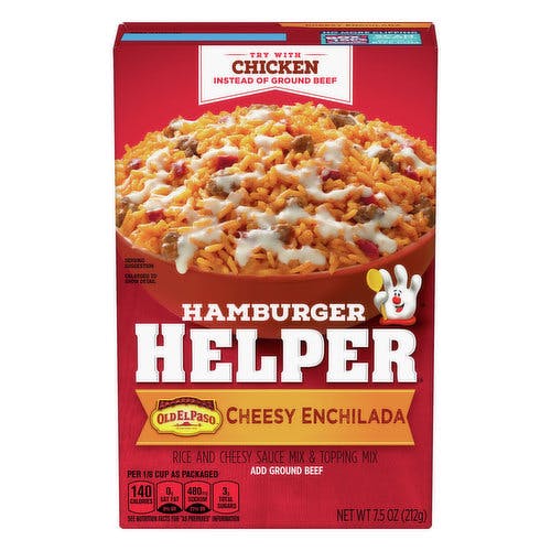 Is it Vegan? Hamburger Helper, Cheesy Enchilada