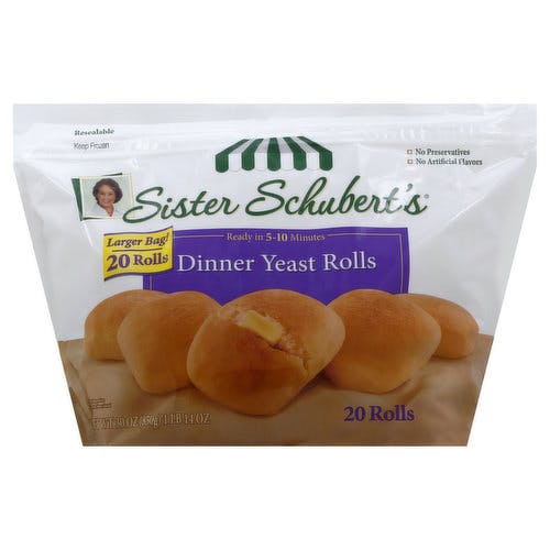 Is it Egg Free? Sister Schuberts Rolls Dinner Yeast