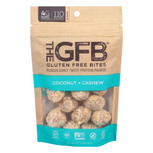Is it Gluten Free? The Gfb Bites Coconut Cashew Crunch