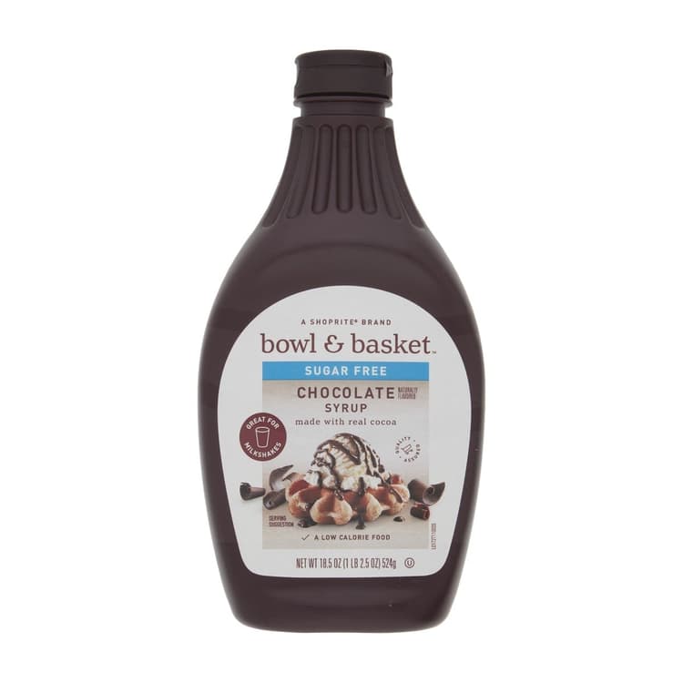 Bowl & Basket Sugar Free Chocolate Syrup