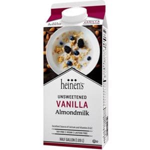Heinen'S Unsweetened Vanilla Almondmilk