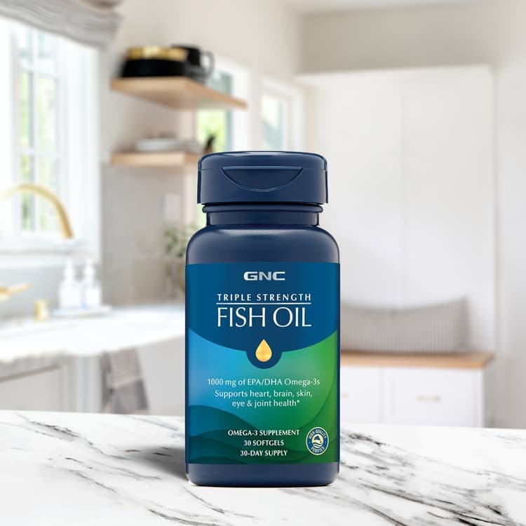 Gnc Triple Strength Fish Oil 30 Softgels