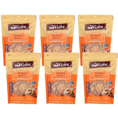Back To Nature Peanut Butter Granola Clusters