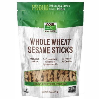 Now Foods Whole Wheat Sesame Sticks  