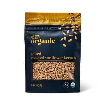 Good & Gather Organic Salted Roasted Sunflower Kernels