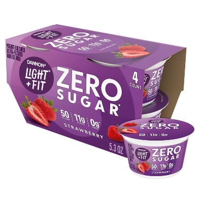 Light + Fit Zero Sugar Strawberry Greek Yogurt