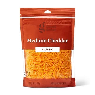 Shredded Medium Cheddar Cheese - Good & Gather&#8482;