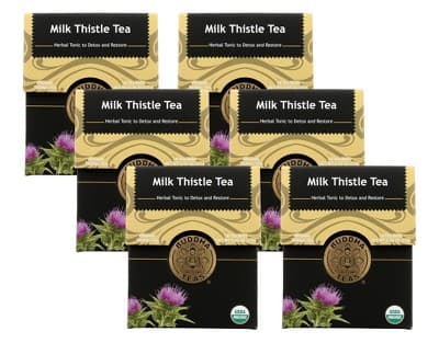 Buddha Teas Organic Milk Thistle Tea -  6/18 Bags