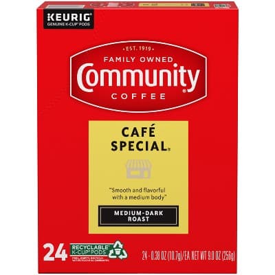 Community Coffee Cafe Special Medium Roast Coffee - Single Serve