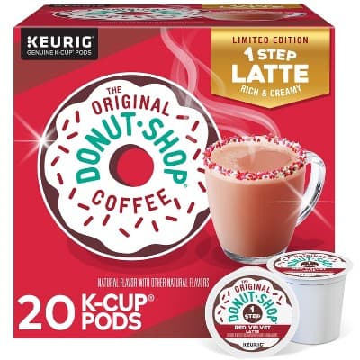 The Original Donut Shop Dark Roast One Step Red Velvet Latte